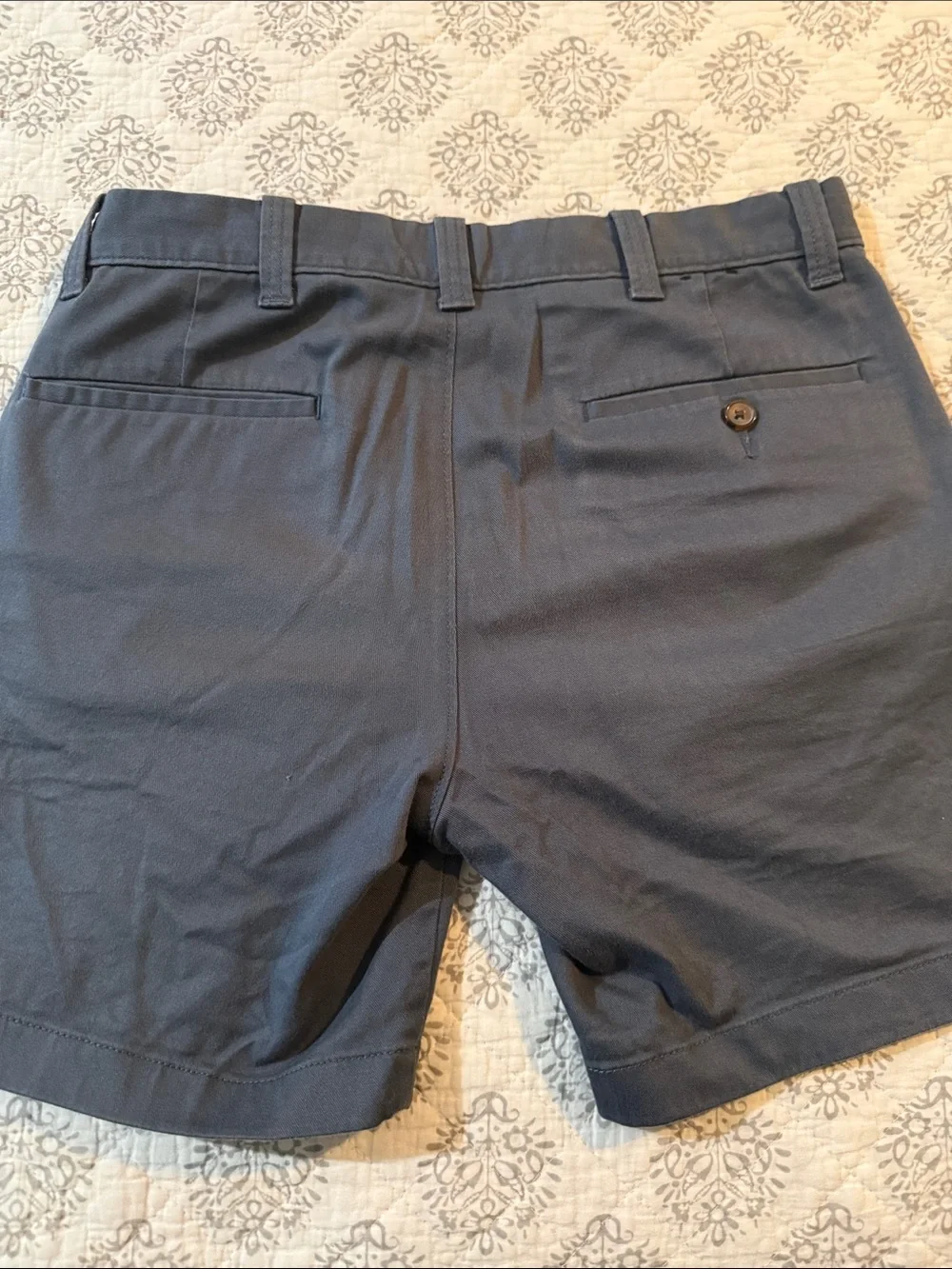 J. Crew Men's Navy Cotton Chino Shorts 29 waist, 7 in inseam